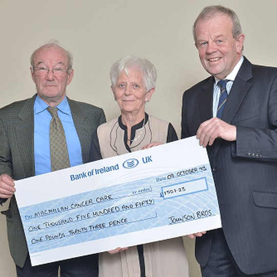 Johnsons Brothers staff join in the World&rsquo;s Biggest Coffee morning to help Macmillan